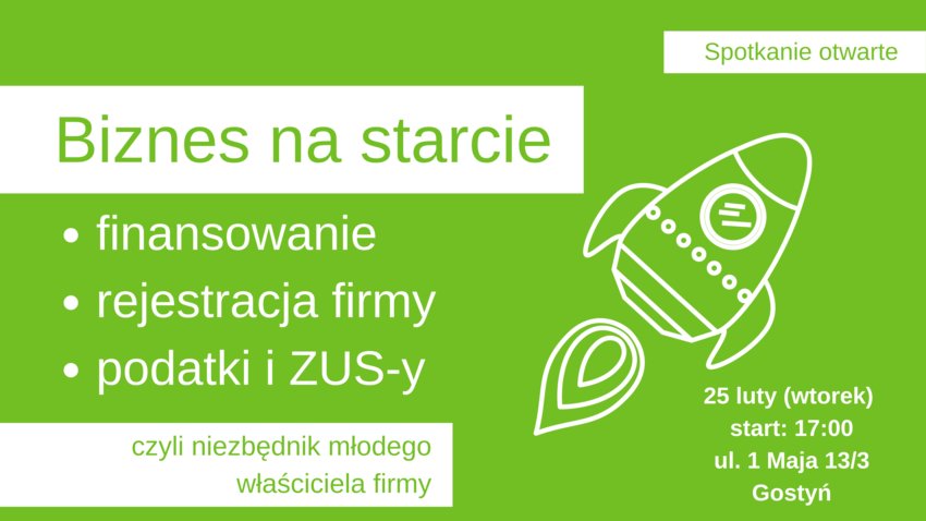 Rozpoczynasz