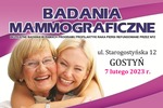 Bezpłatne badania mammograficzne - 7 lutego